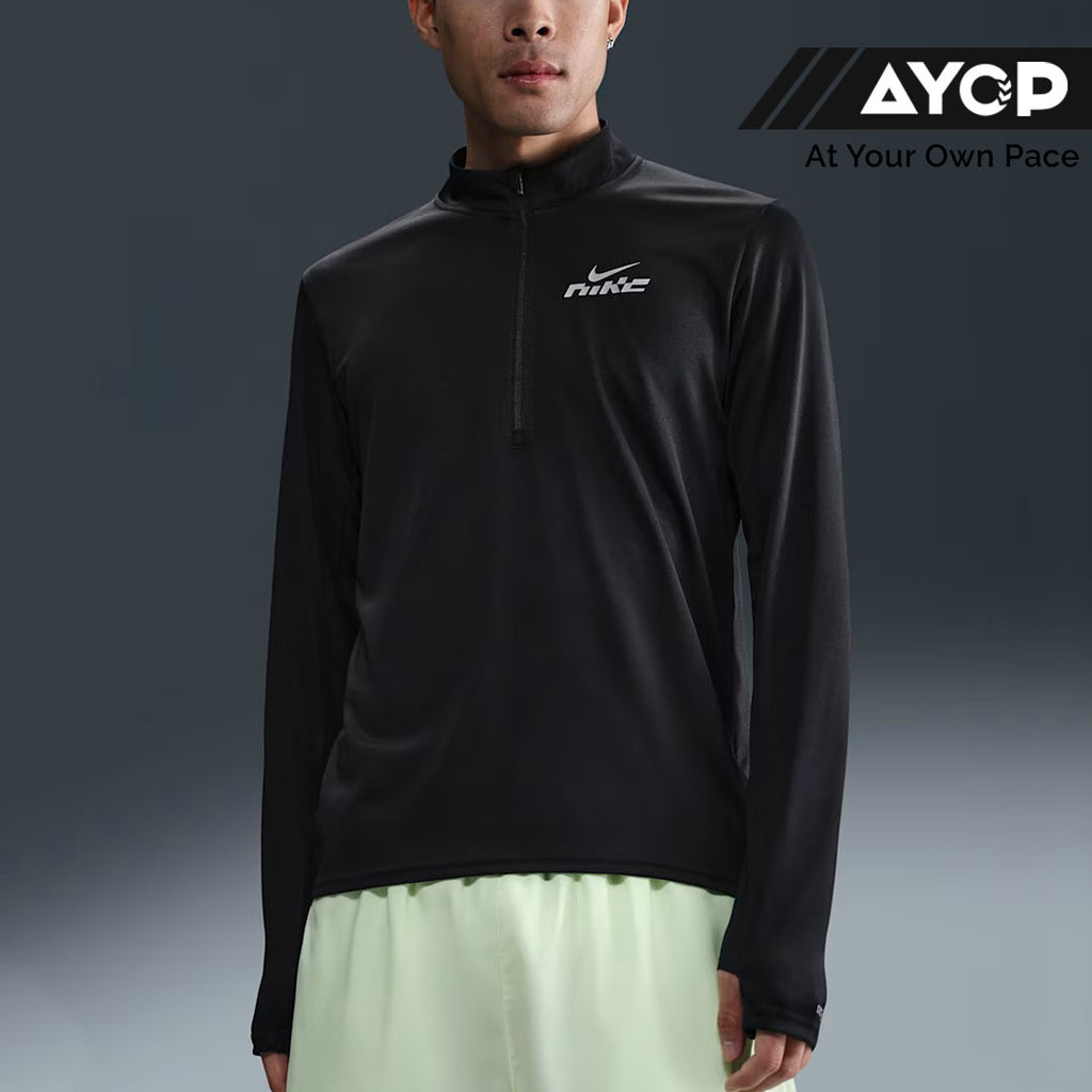 Nike Pacer Flash 1/2 Zip Men’s Running Jacket - Black