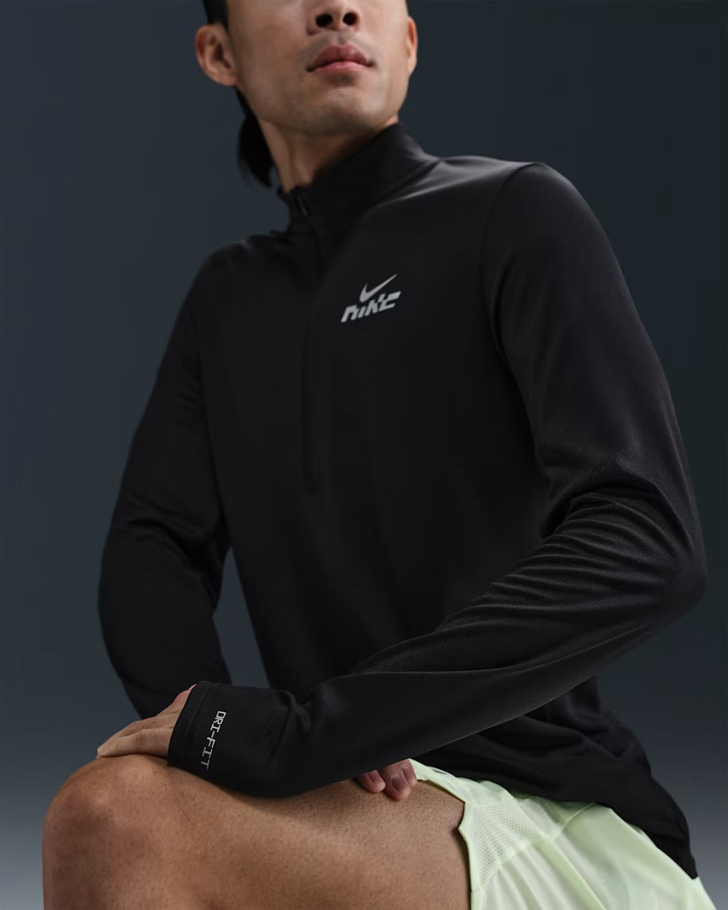 Nike Pacer Flash 1/2 Zip Men’s Running Jacket - Black