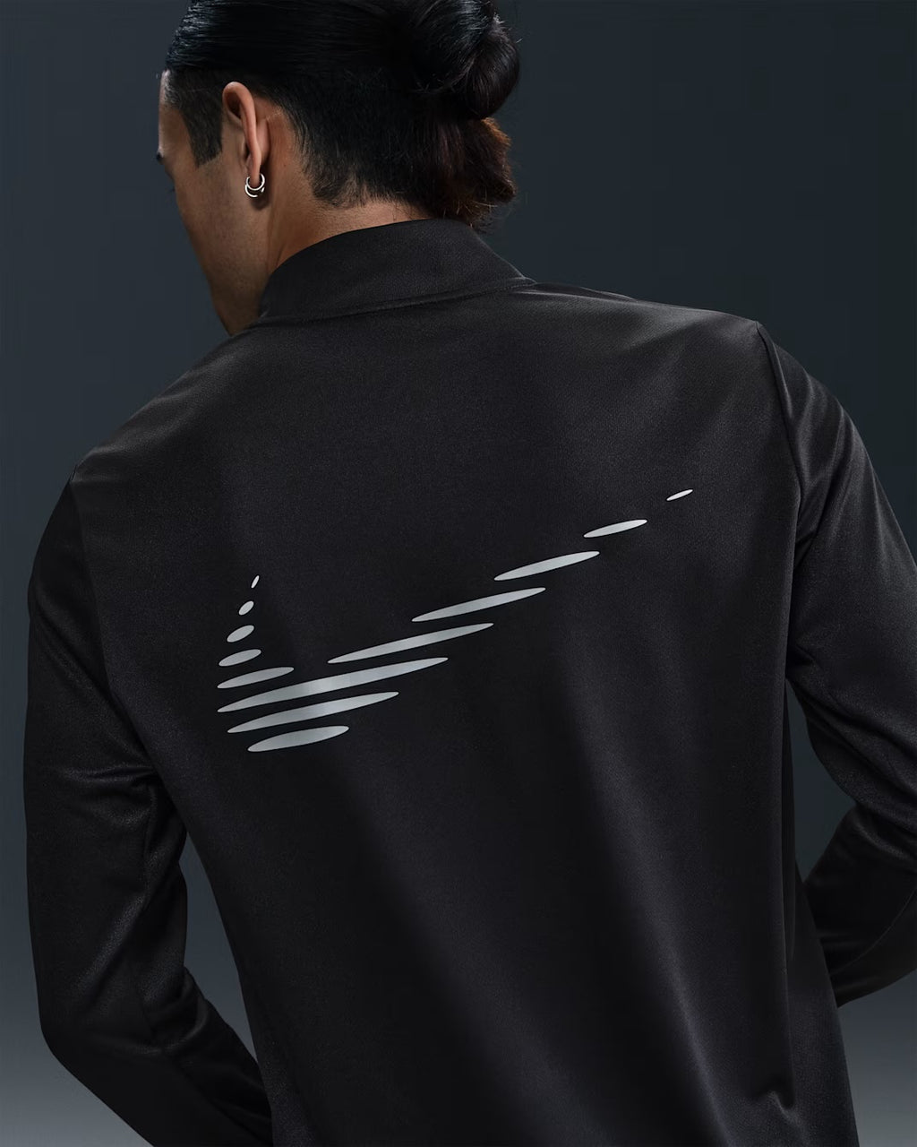 Nike Pacer Flash 1/2 Zip Men’s Running Jacket - Black