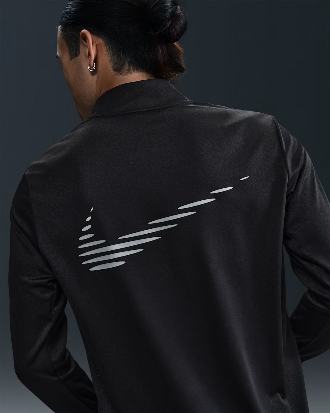 Nike Pacer Flash 1/2 Zip Men’s Running Jacket - Black