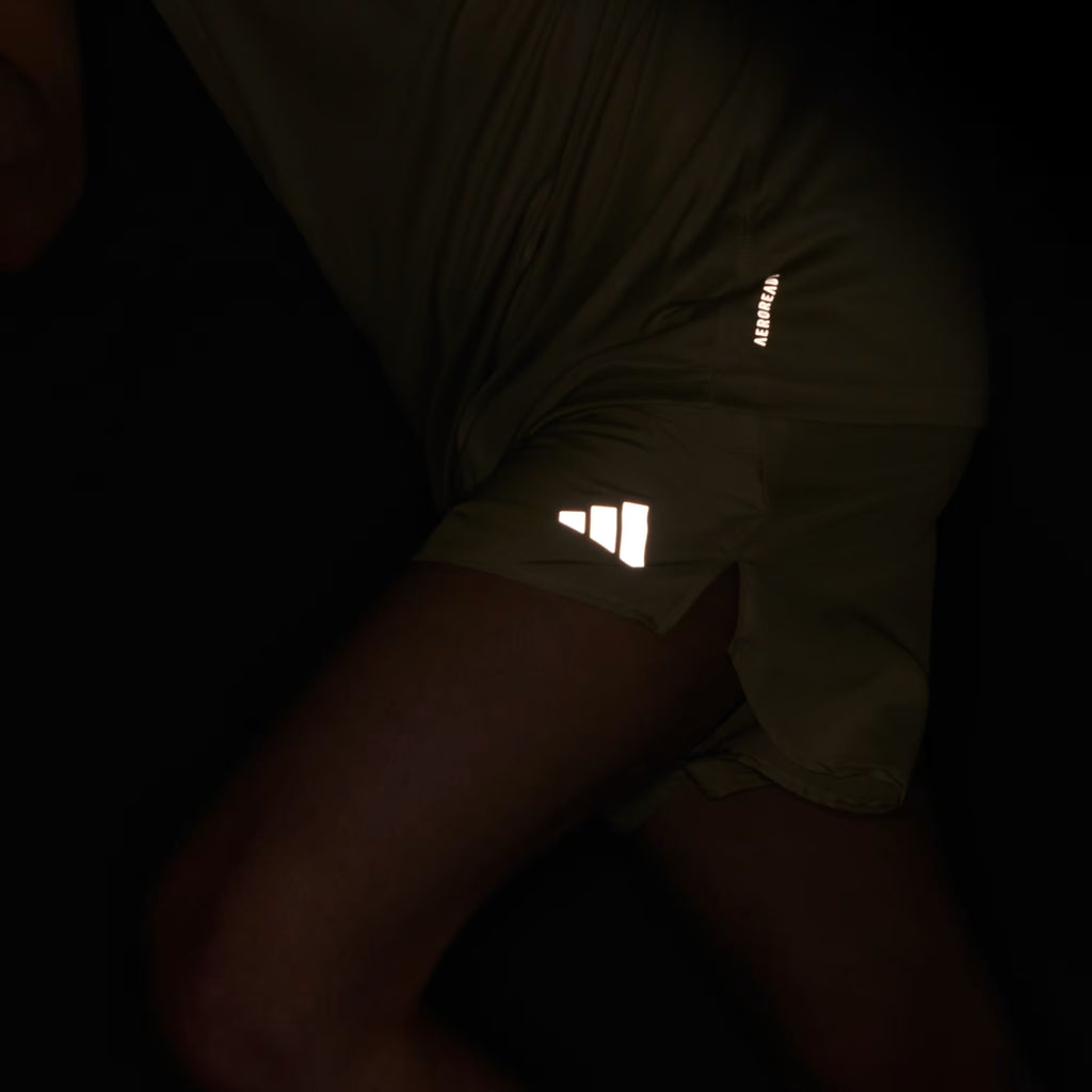 Adidas Run It Men's Running Shorts - Putty Grey