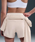 Nike Trail Dri-FIT Brief-lined Women's Running Shorts - Pearl White