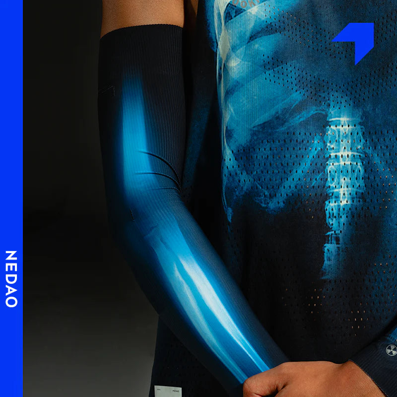 Nedao Tough Cookie Arm Sleeve - Blue Black