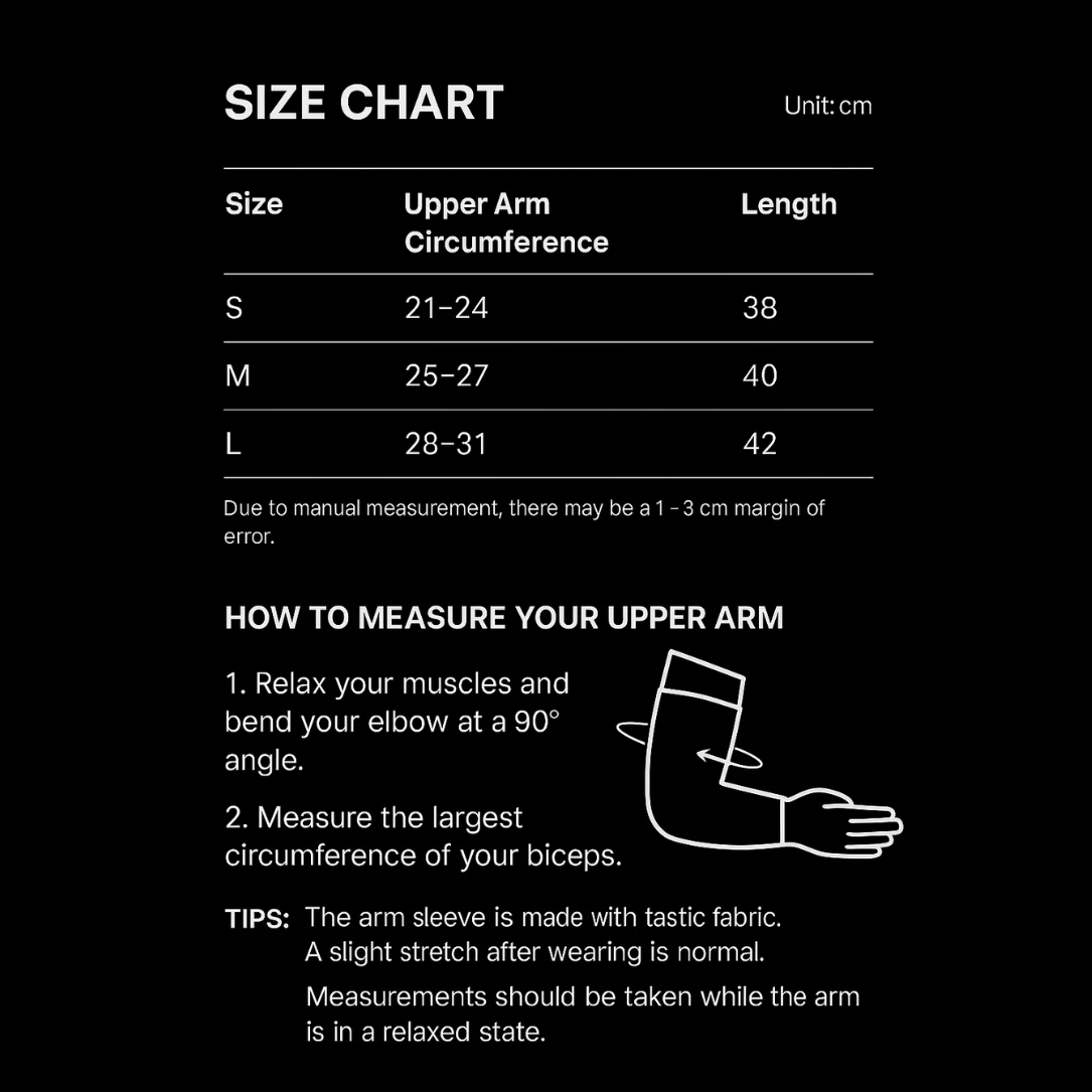 Nedao Tough Cookie Arm Sleeve - Blue Black