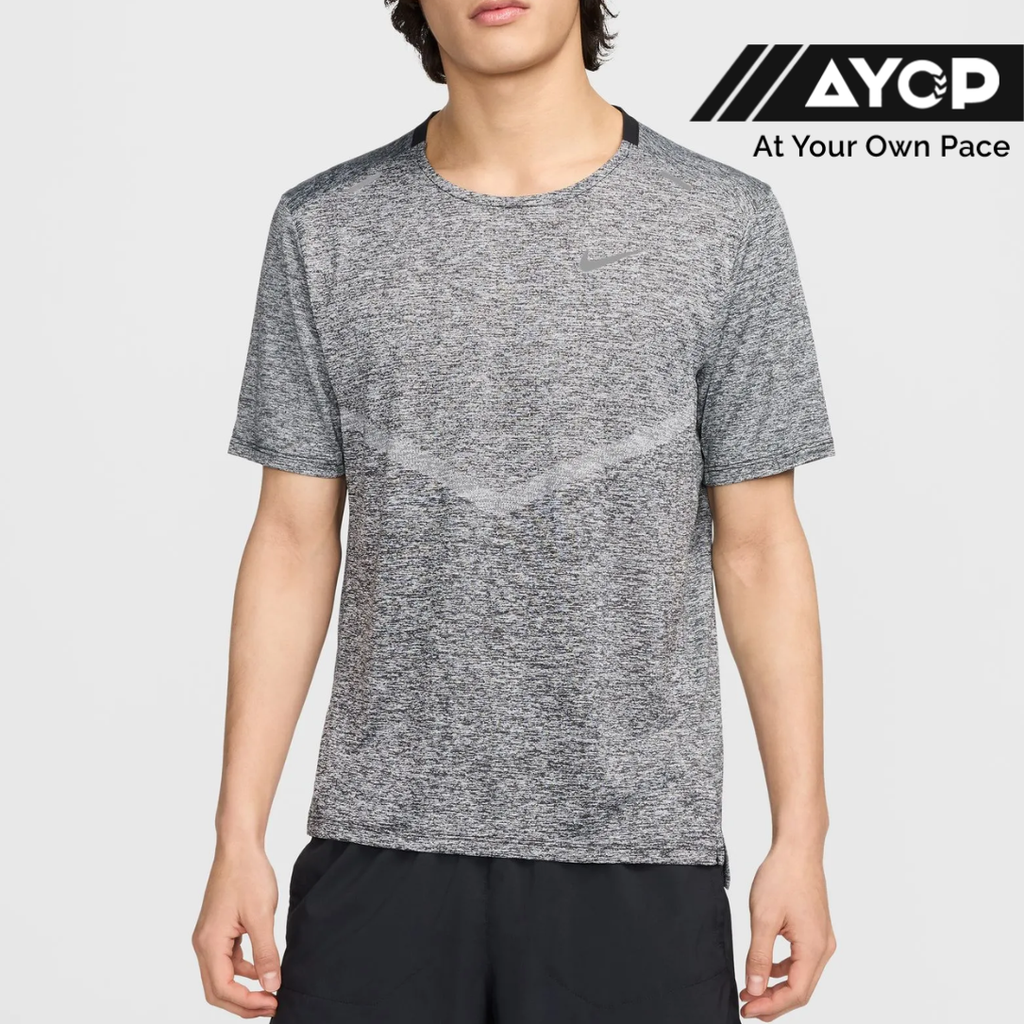 Nike Dri-FIT Rise 365 Ventilate Soft Men's Running T-Shirt - Black