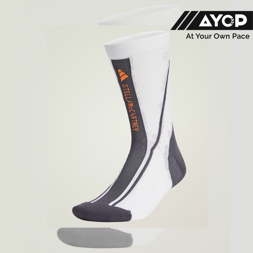 Adidas by Stella McCartney Crew Socks - White/Black