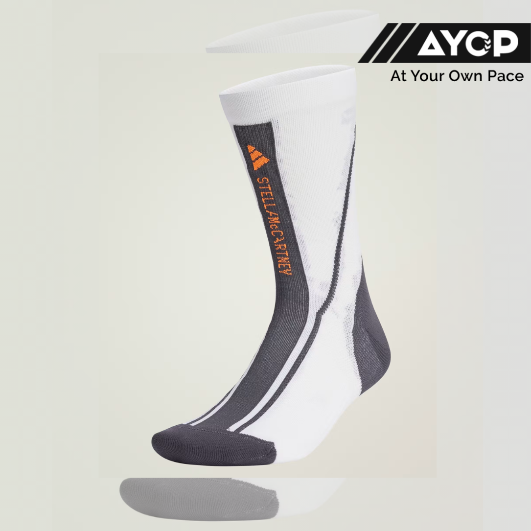 Adidas by Stella McCartney Crew Socks - White/Black