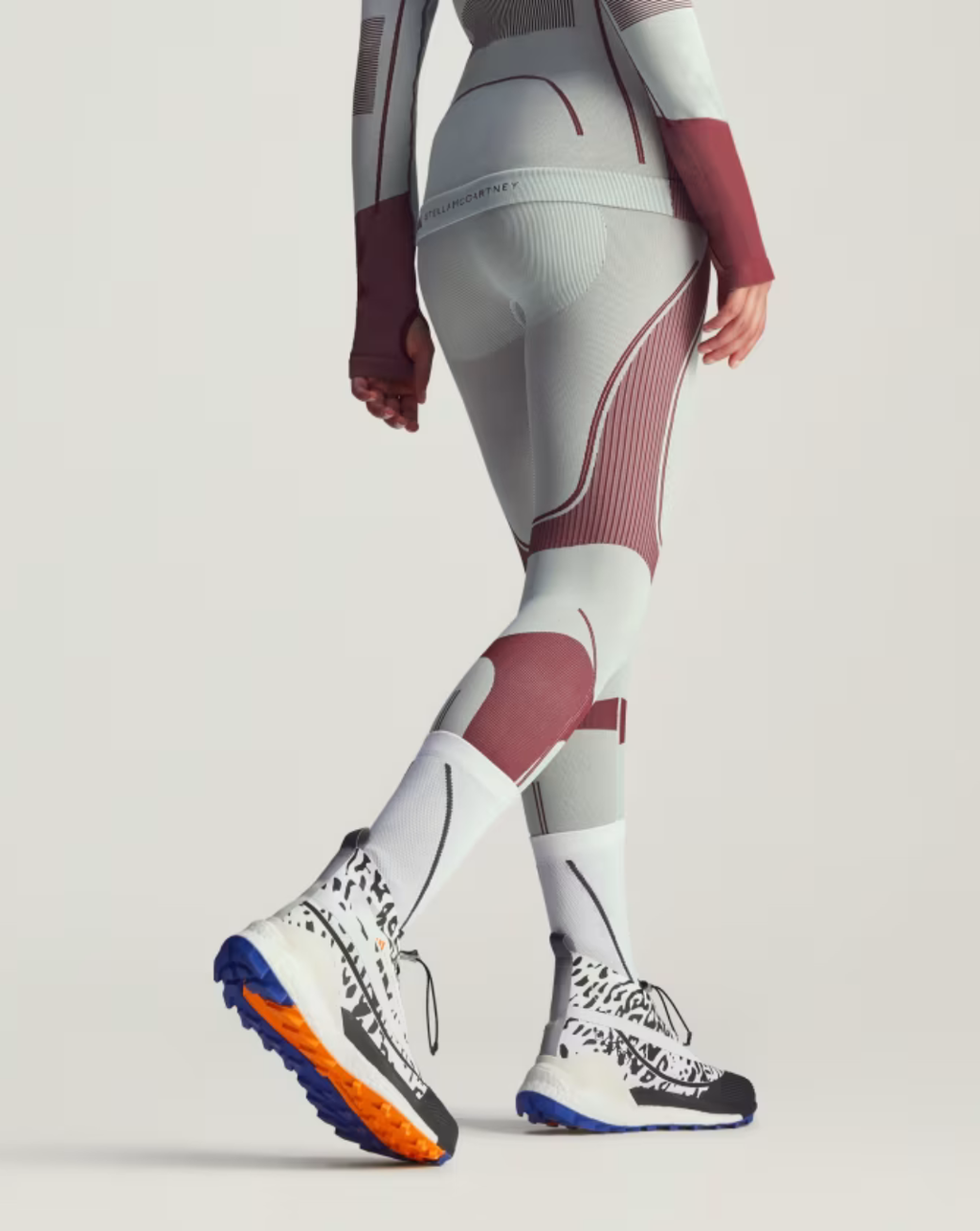 Adidas by Stella McCartney Crew Socks - White/Black