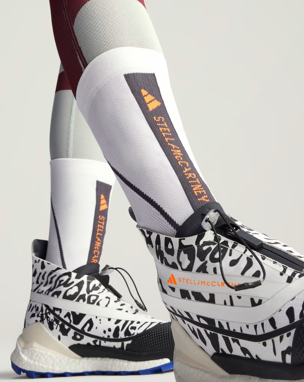 Adidas by Stella McCartney Crew Socks - White/Black
