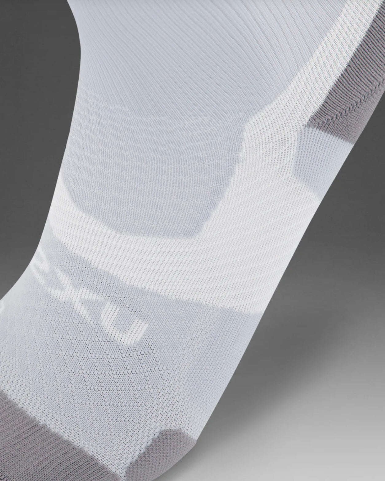 2XU Vectr Light Cushion Crew Socks - Harbor Mist/White