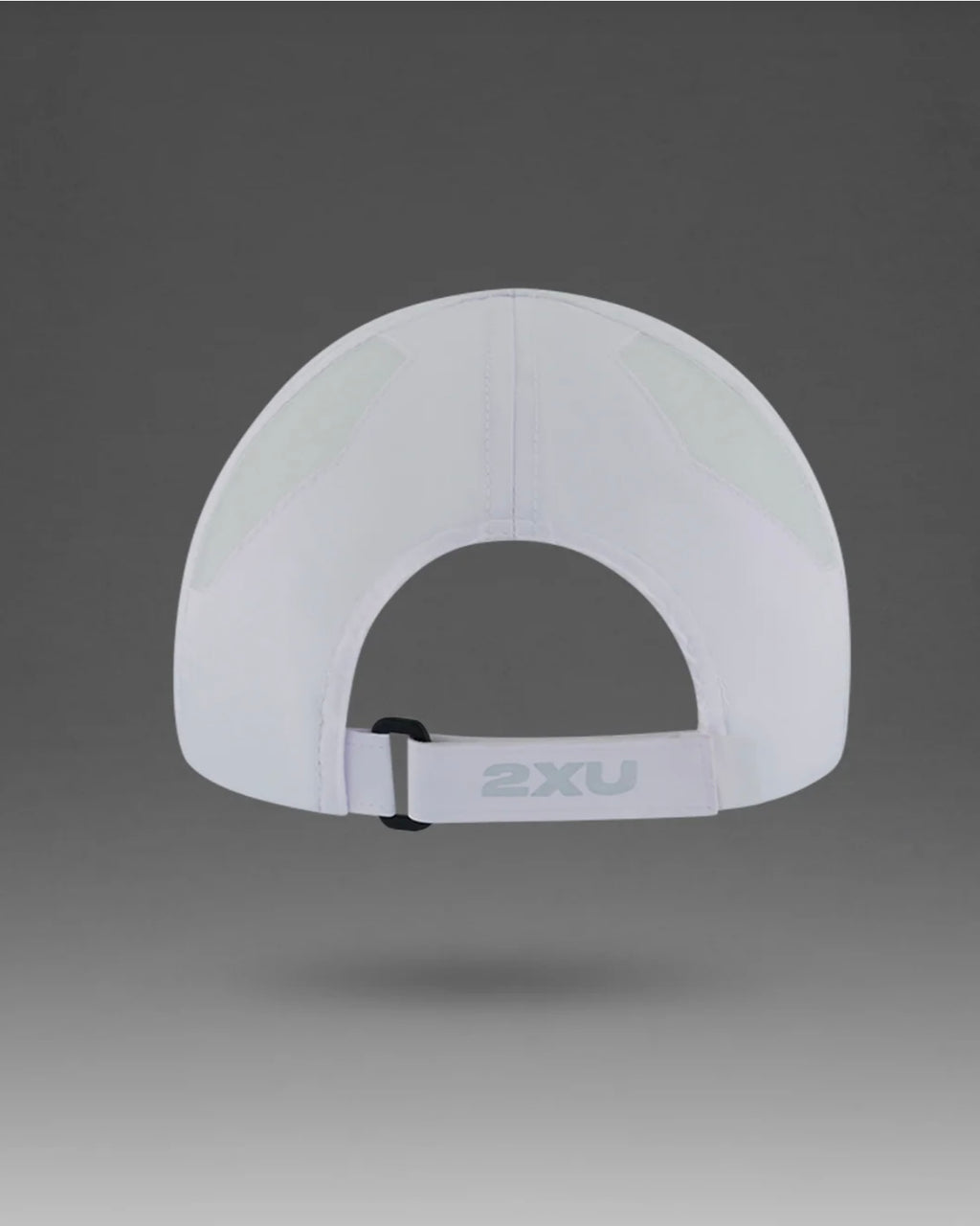 2XU Lightweight 6-panel run cap - WHT/WHT