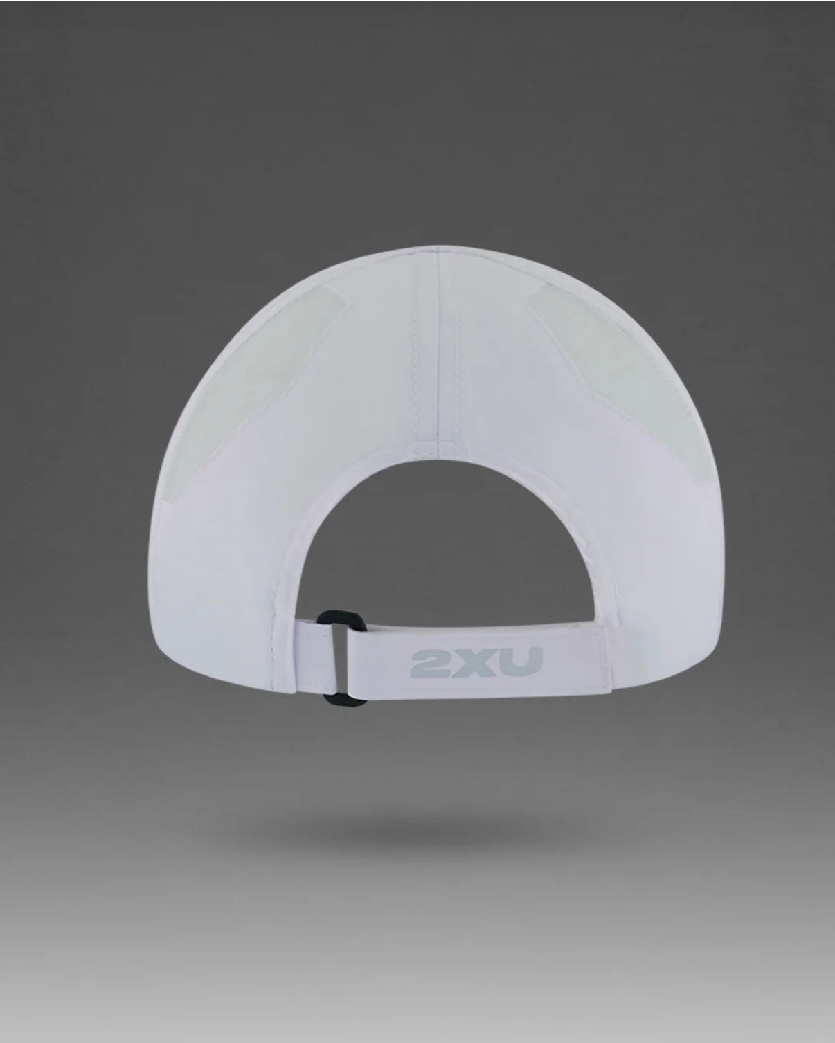 2XU Lightweight 6-panel run cap - WHT/WHT