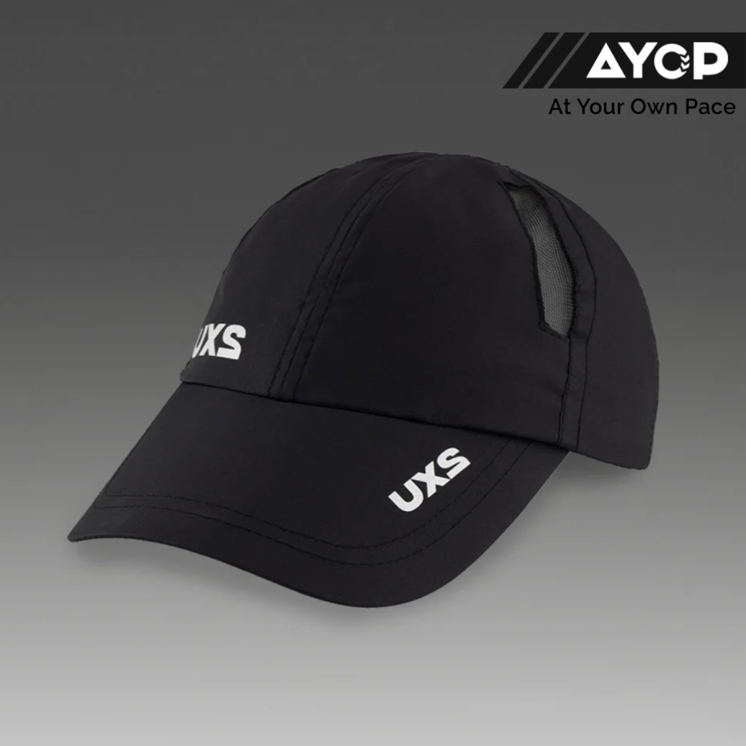 2XU Lightweight 6-panel run cap - BLK/BLK