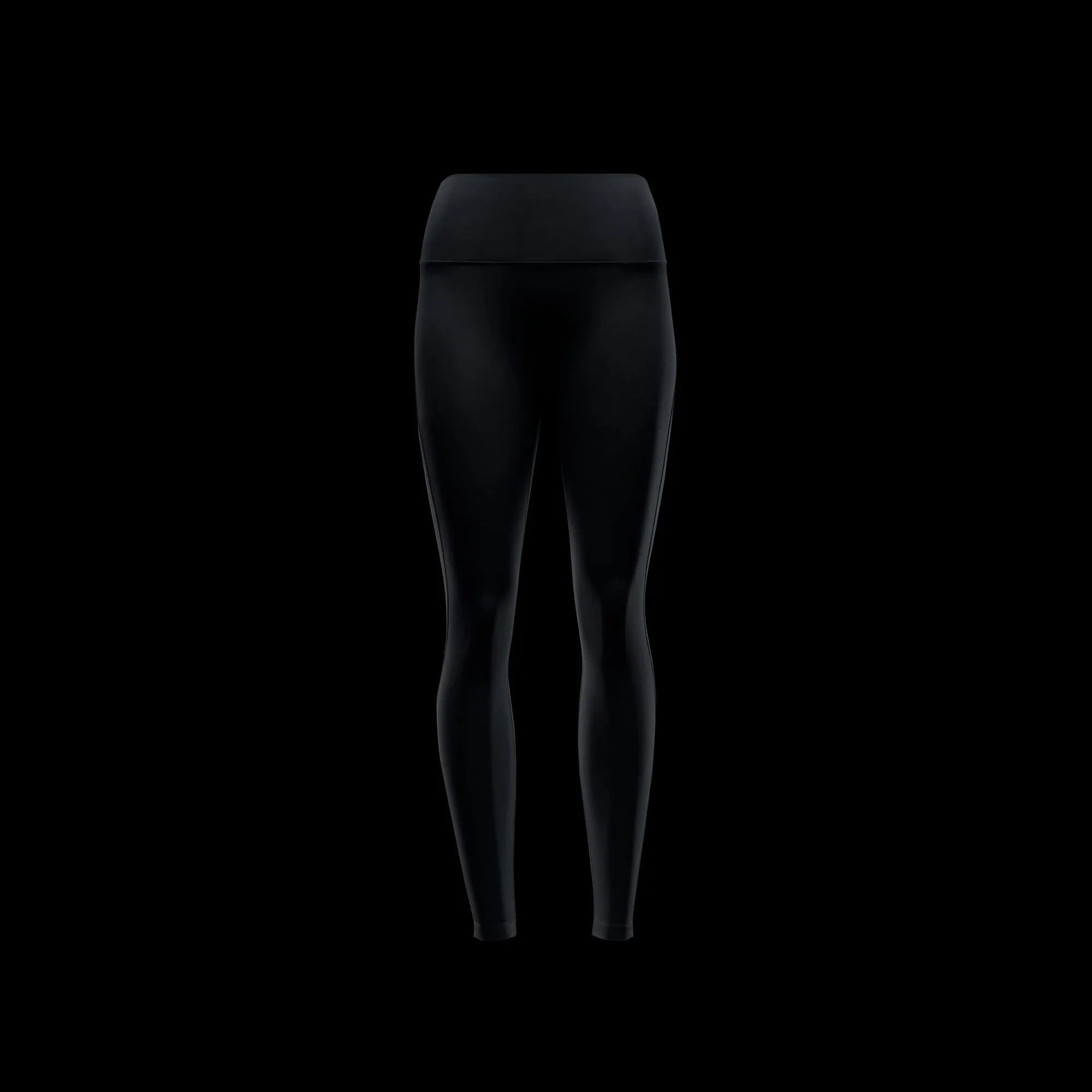 Nike One Seamless Front High-Waisted Full-Lenght Legging - Black