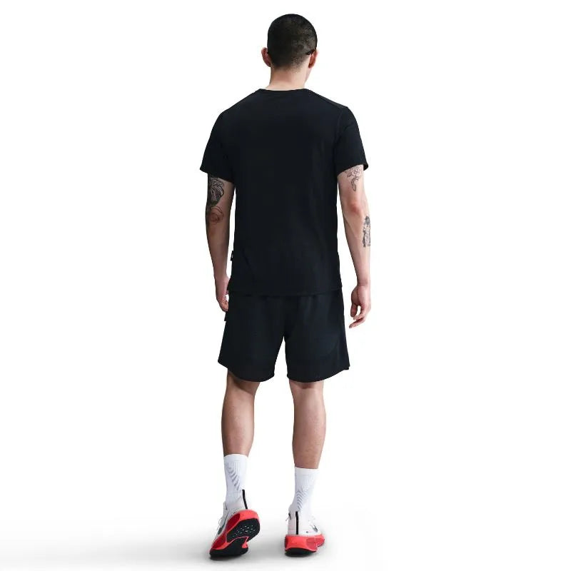 Nike Miler Breathe Dri-FIT Short Sleeve Men's Running T-Shirt - Black