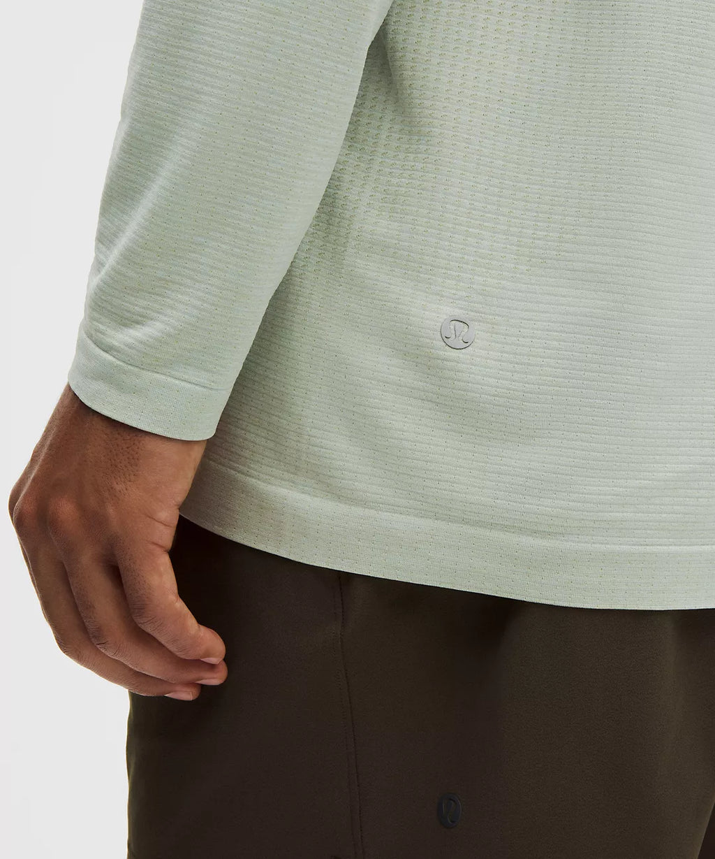 Lululemon Metal Vent Tech Long Sleeve Men's Running Top - Ocean Air