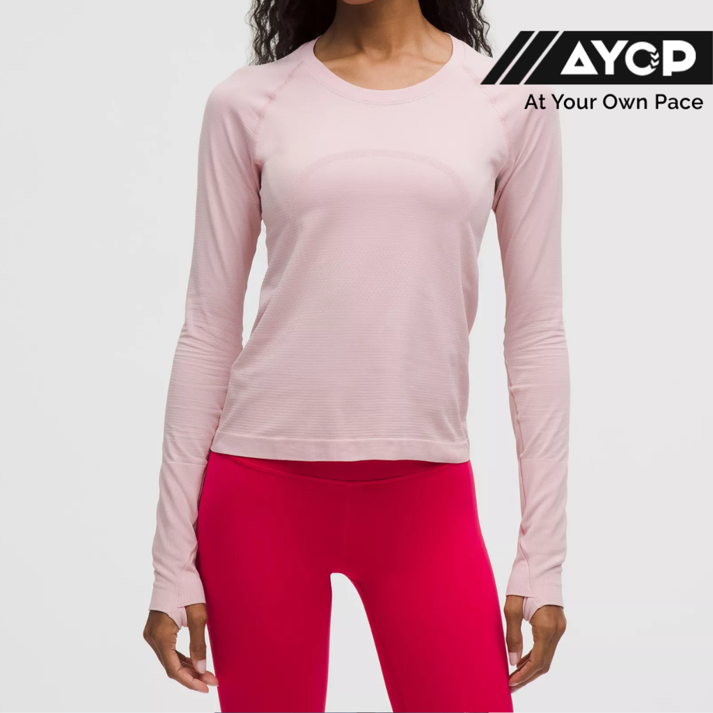 Lululemon Swiftly Tech Long Sleeve 2.0 - Mink Berry