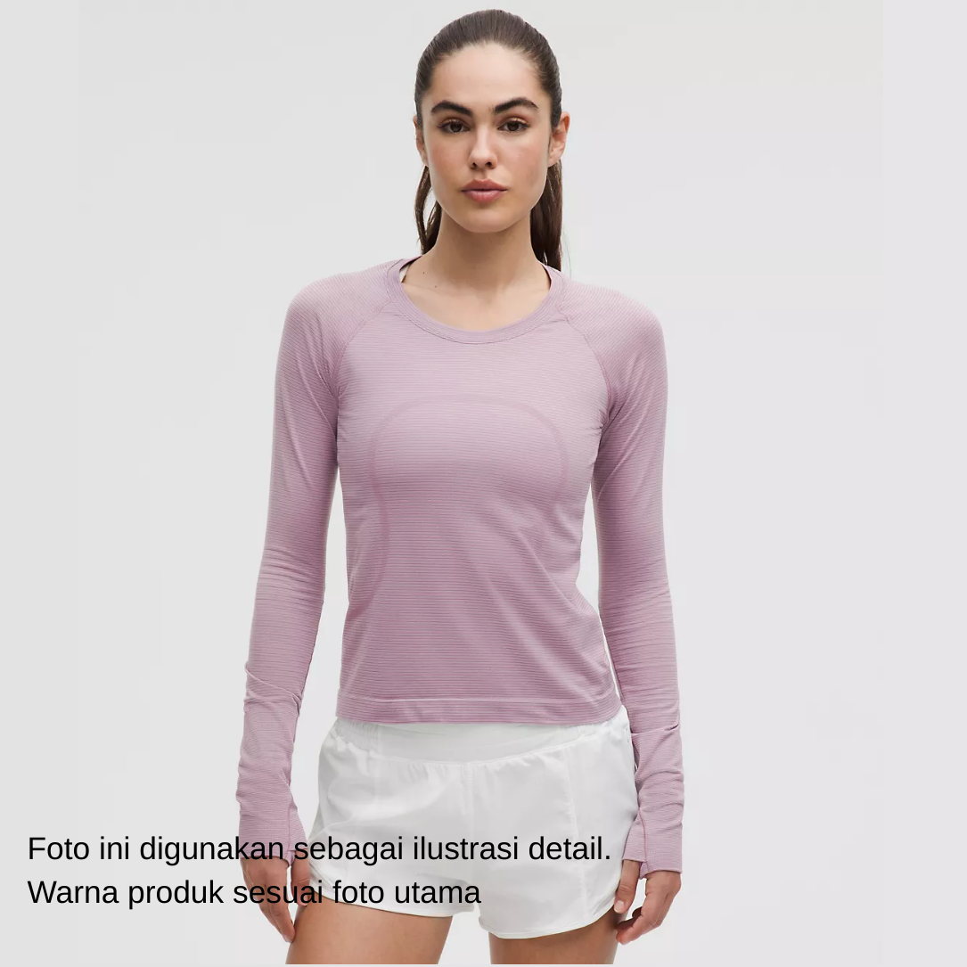 Lululemon Swiftly Tech Long Sleeve 2.0 - Mink Berry