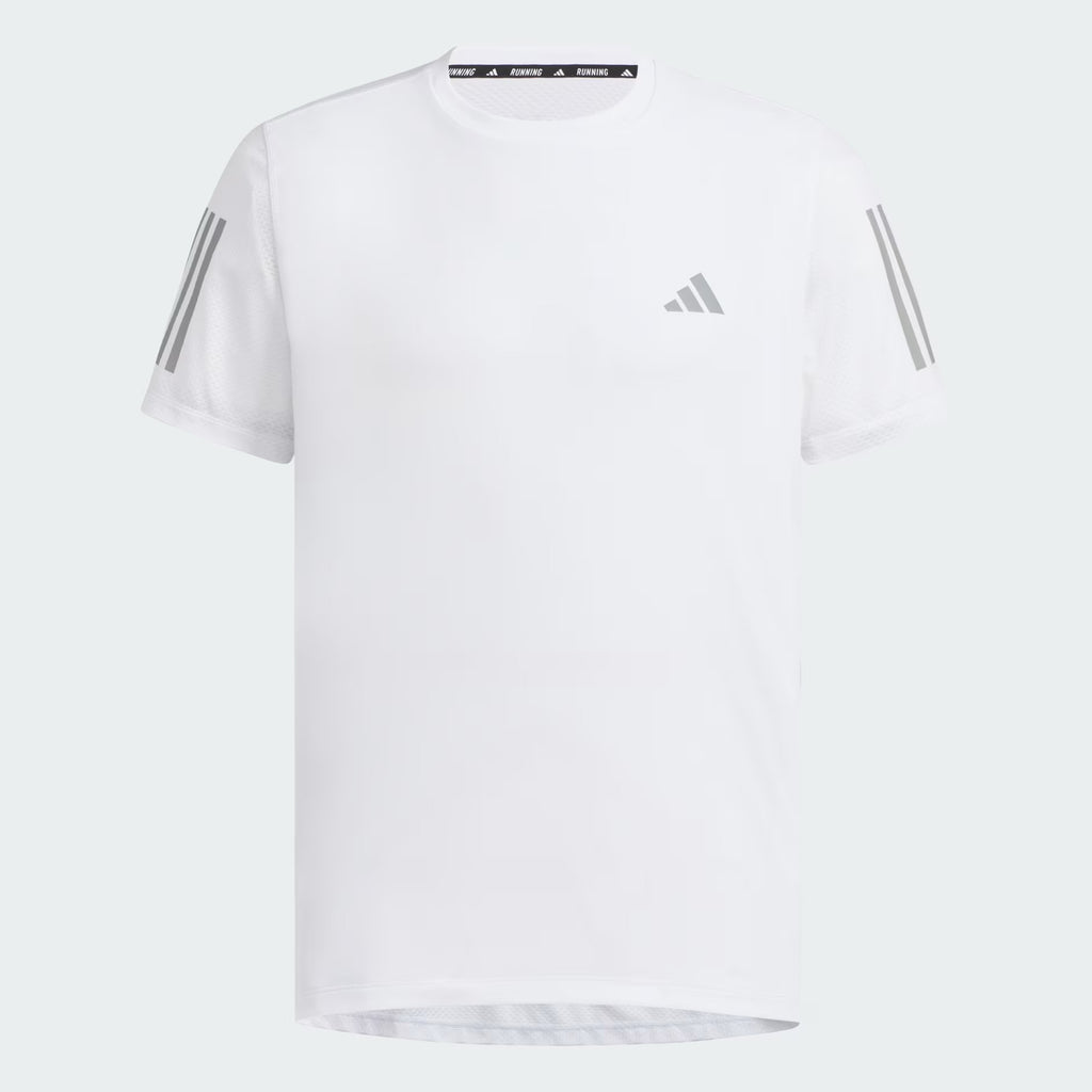 Adidas OTR Climacool Cooler Quick-Dry Breathable Men's Running T-Shirt - White