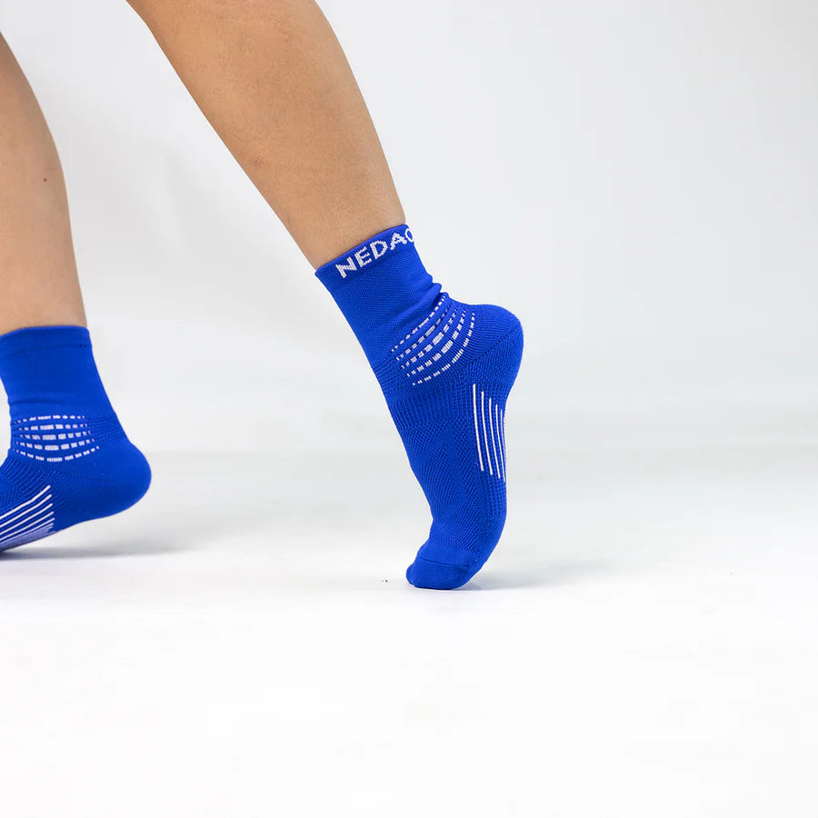 Nedao ArchWrap Ankle Running Socks - Nedao Blue