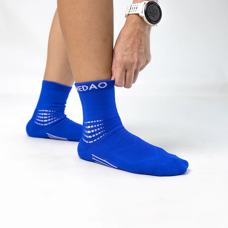 Nedao ArchWrap Ankle Running Socks - Nedao Blue