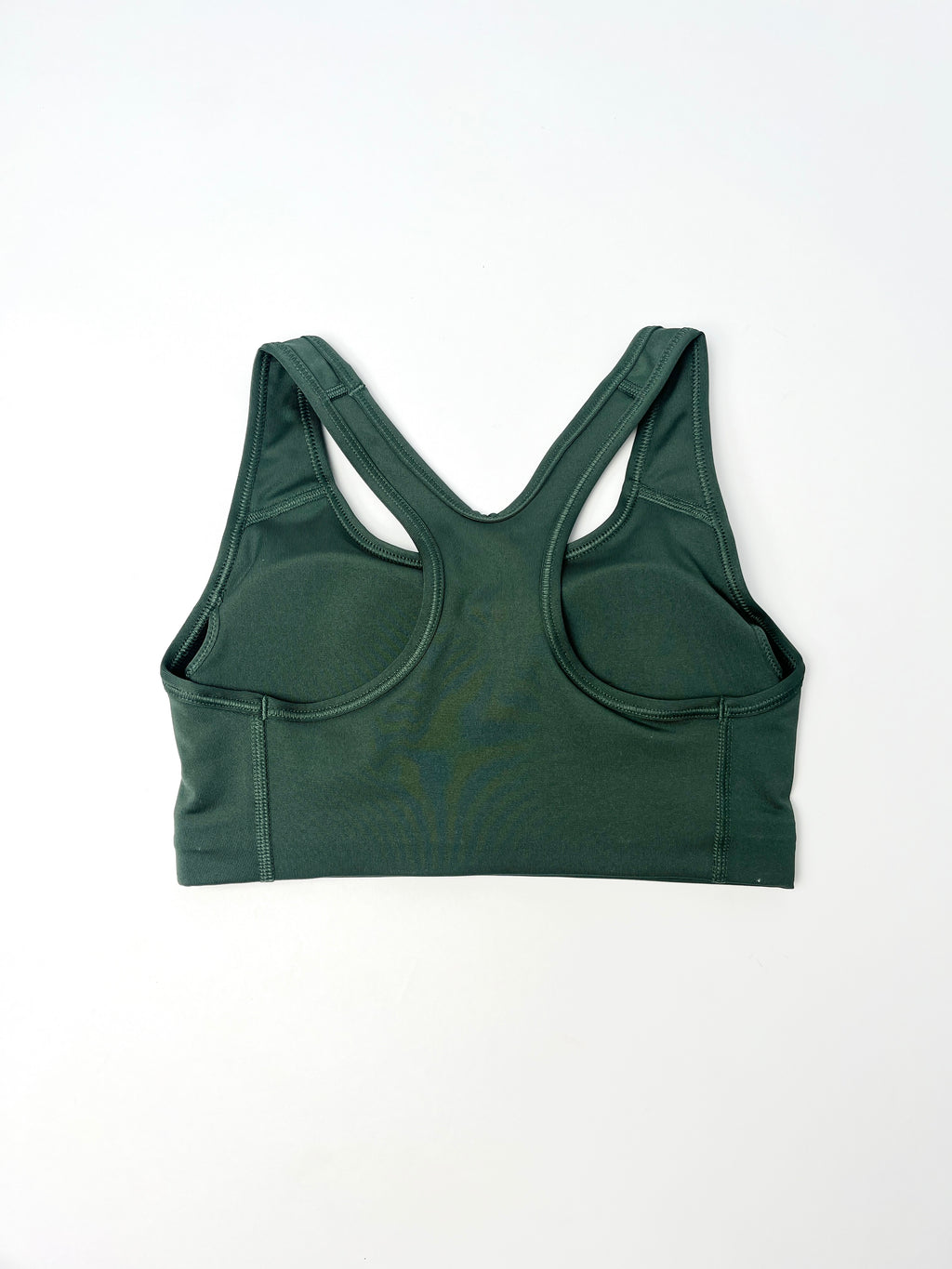 Nike Swoosh Medium Supports Sports Bra - Vintage Green