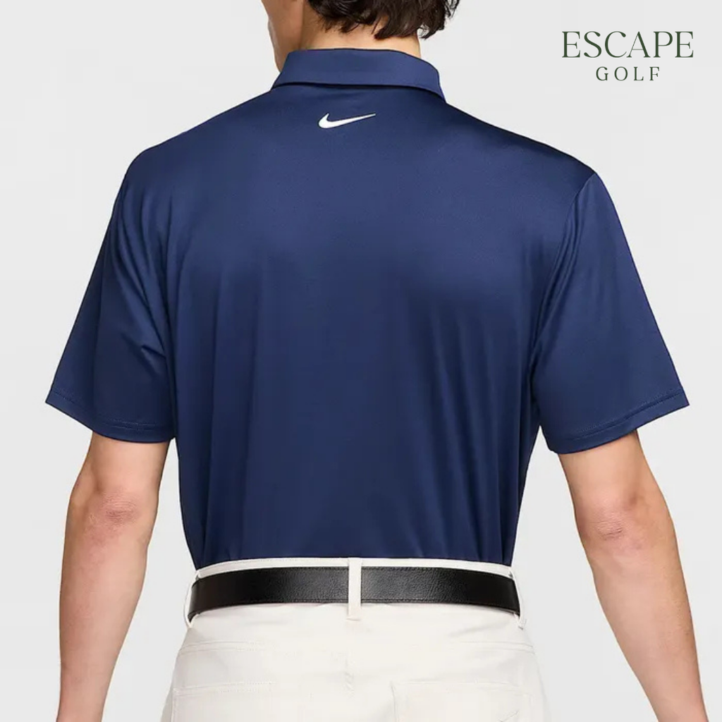 Kaos Polo Golf Dri Fit Navy | Nike Dri-FIT Men's Tour Solid Golf Polo - Midnight Navy