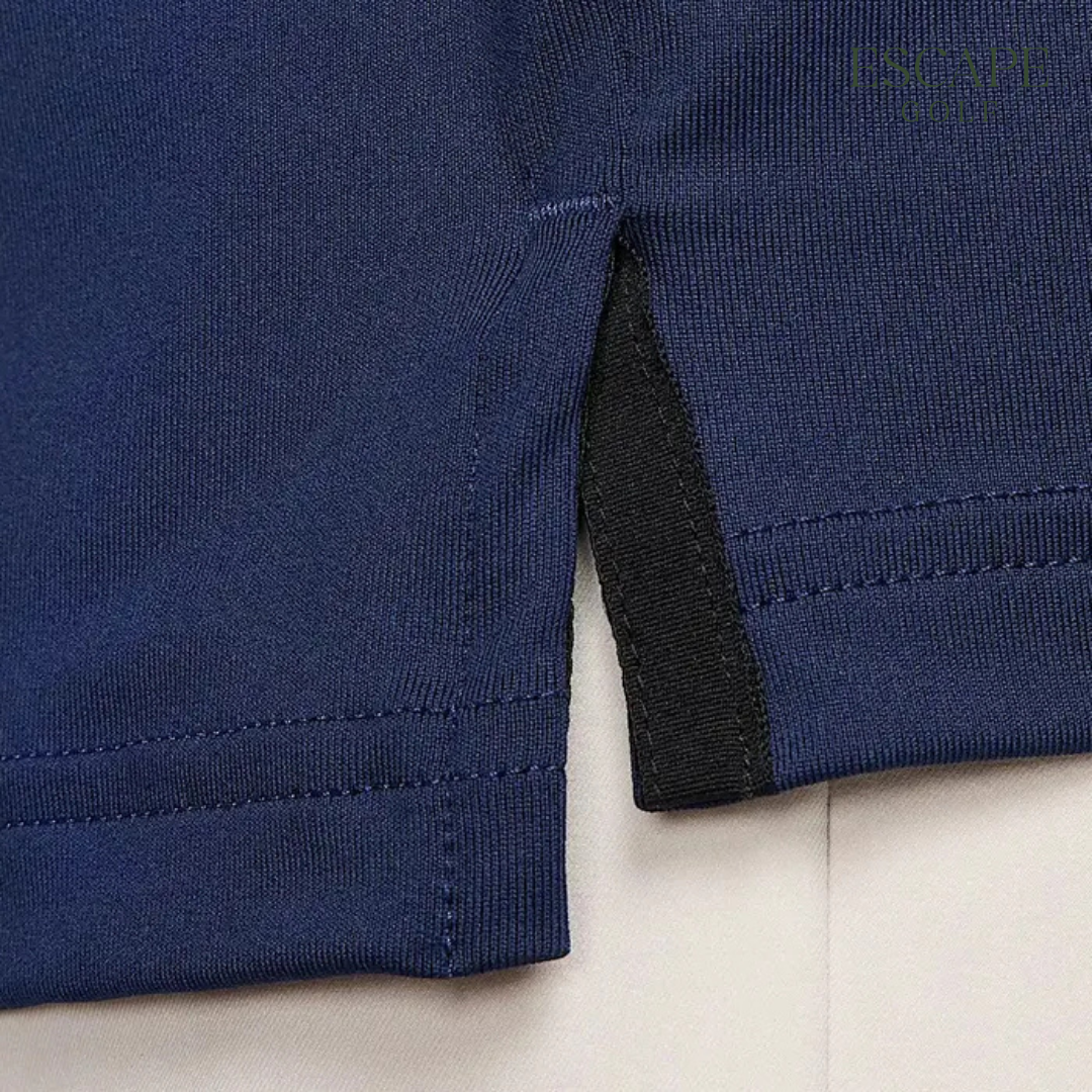 Kaos Polo Golf Dri Fit Navy | Nike Dri-FIT Men's Tour Solid Golf Polo - Midnight Navy