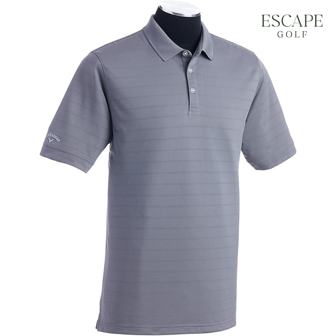 Kaos Polo Callaway Pria Golf Abu | Callaway Opti-Dri™ Performance Golf Men's Short Sleeve Polo