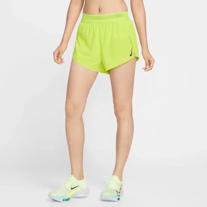 Nike Dri-FIT Aeroswift ADV Mid-Rise Brief-Lined 3 Inch Short - Cyber
