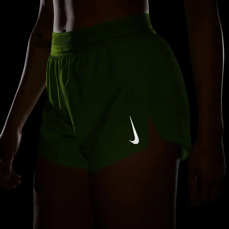 Nike Dri-FIT Aeroswift ADV Mid-Rise Brief-Lined 3 Inch Short - Cyber