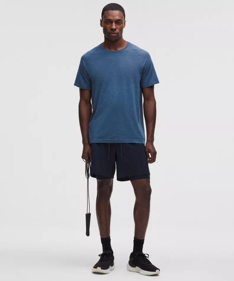 Lululemon Metal Vent Tech Short Sleeve Men's Top - Night Sea