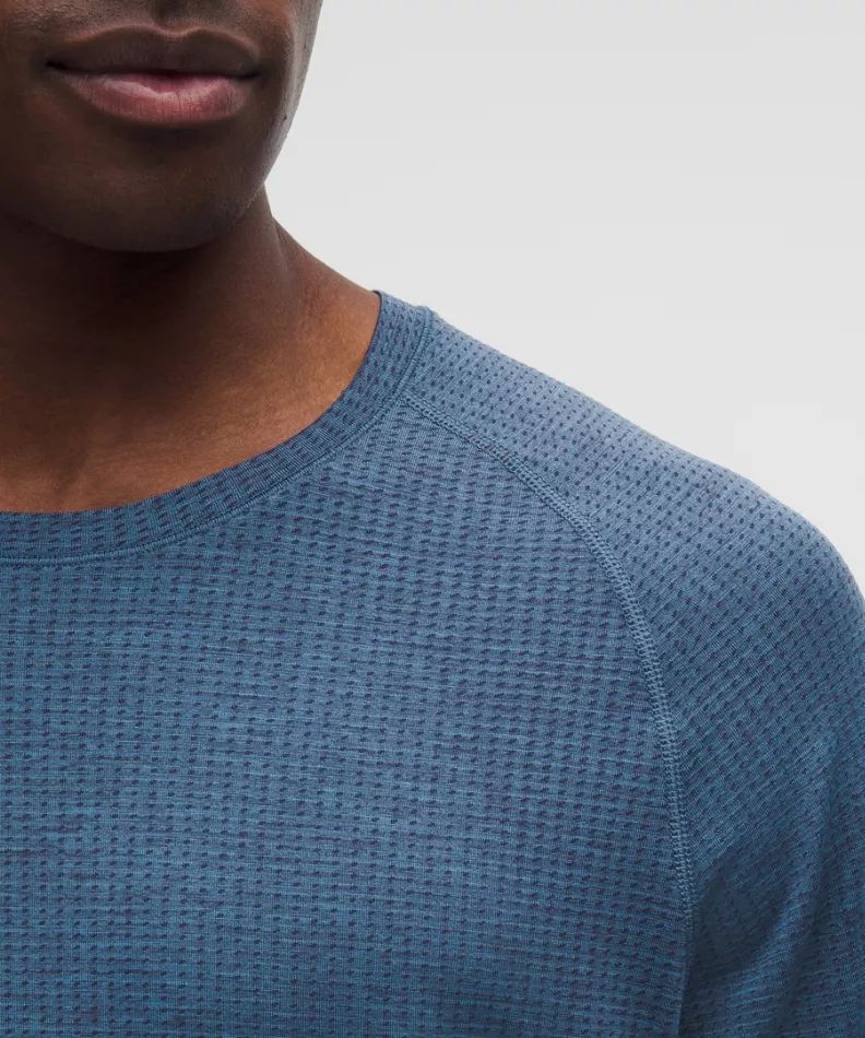 Lululemon Metal Vent Tech Short Sleeve Men's Top - Night Sea