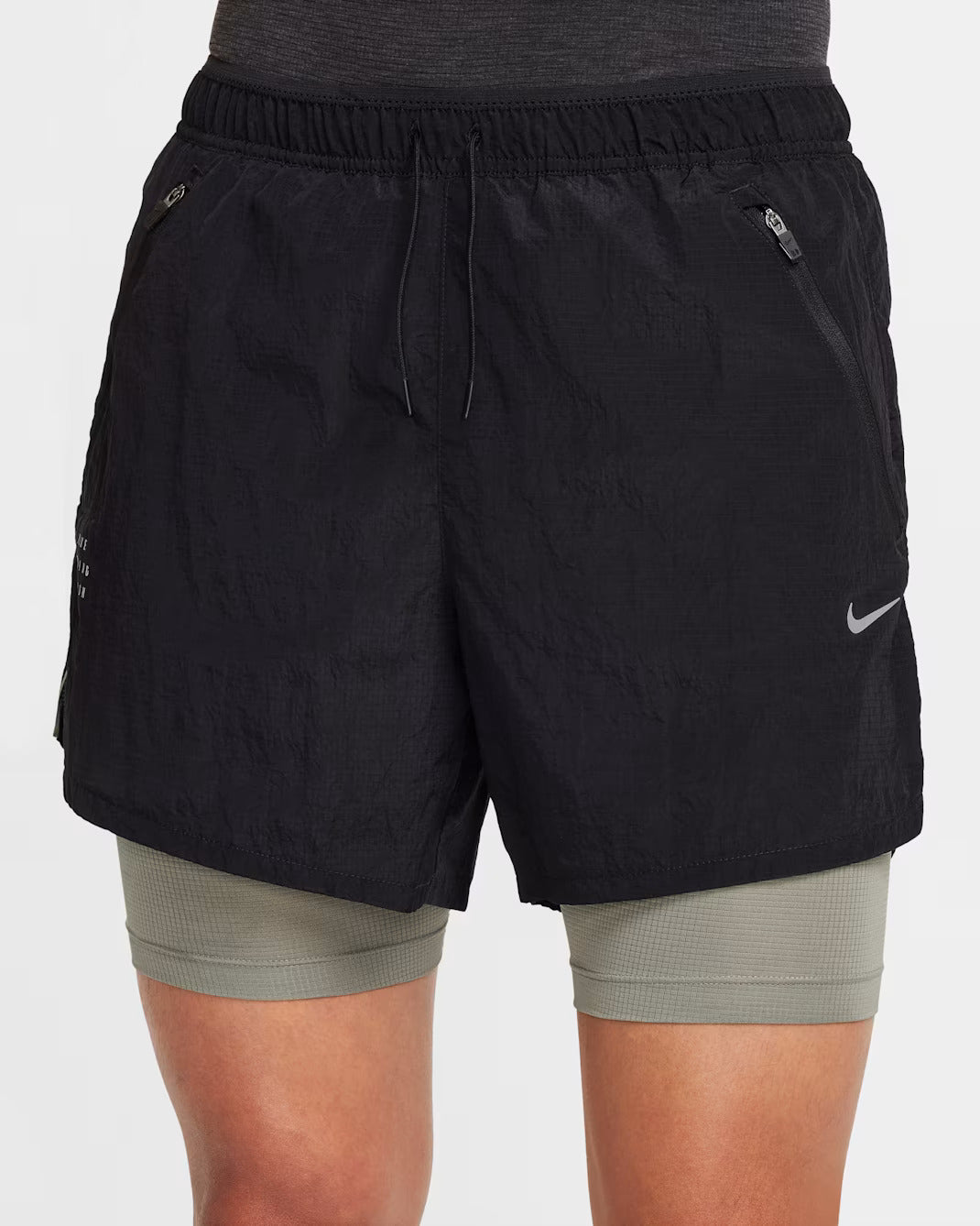 Nike Stride Running Division 2-in-1 Men's Short - Black