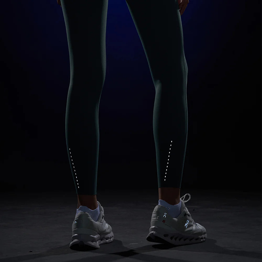 Nedao Skin+ Motion Pocket Women's Running Legging - Graphite Gray