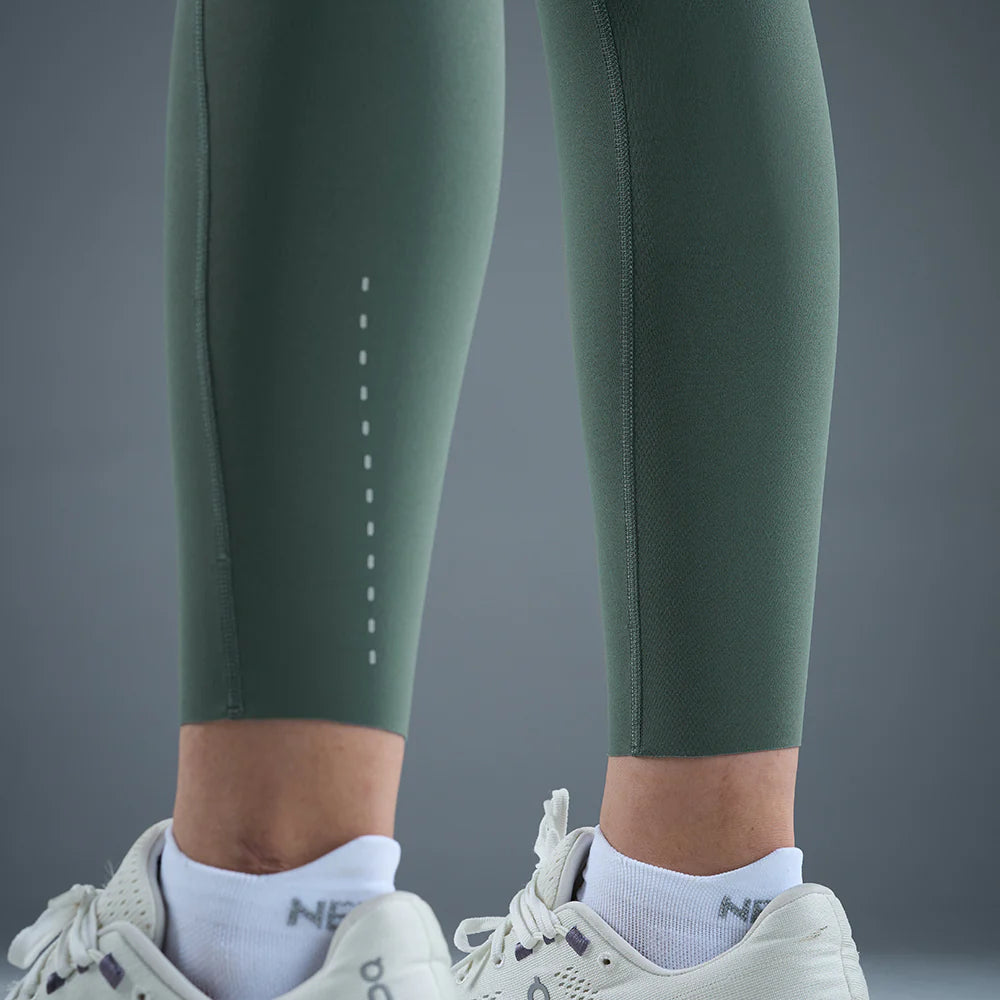 Nedao Skin+ Motion Pocket Women's Running Legging - Graphite Gray