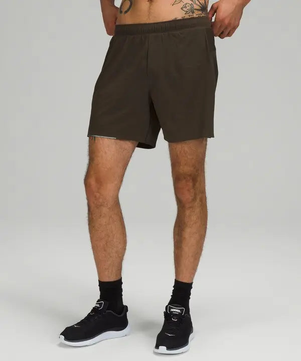 Lululemon Surge Lined Men's Short 6 Inch - Dark Olive