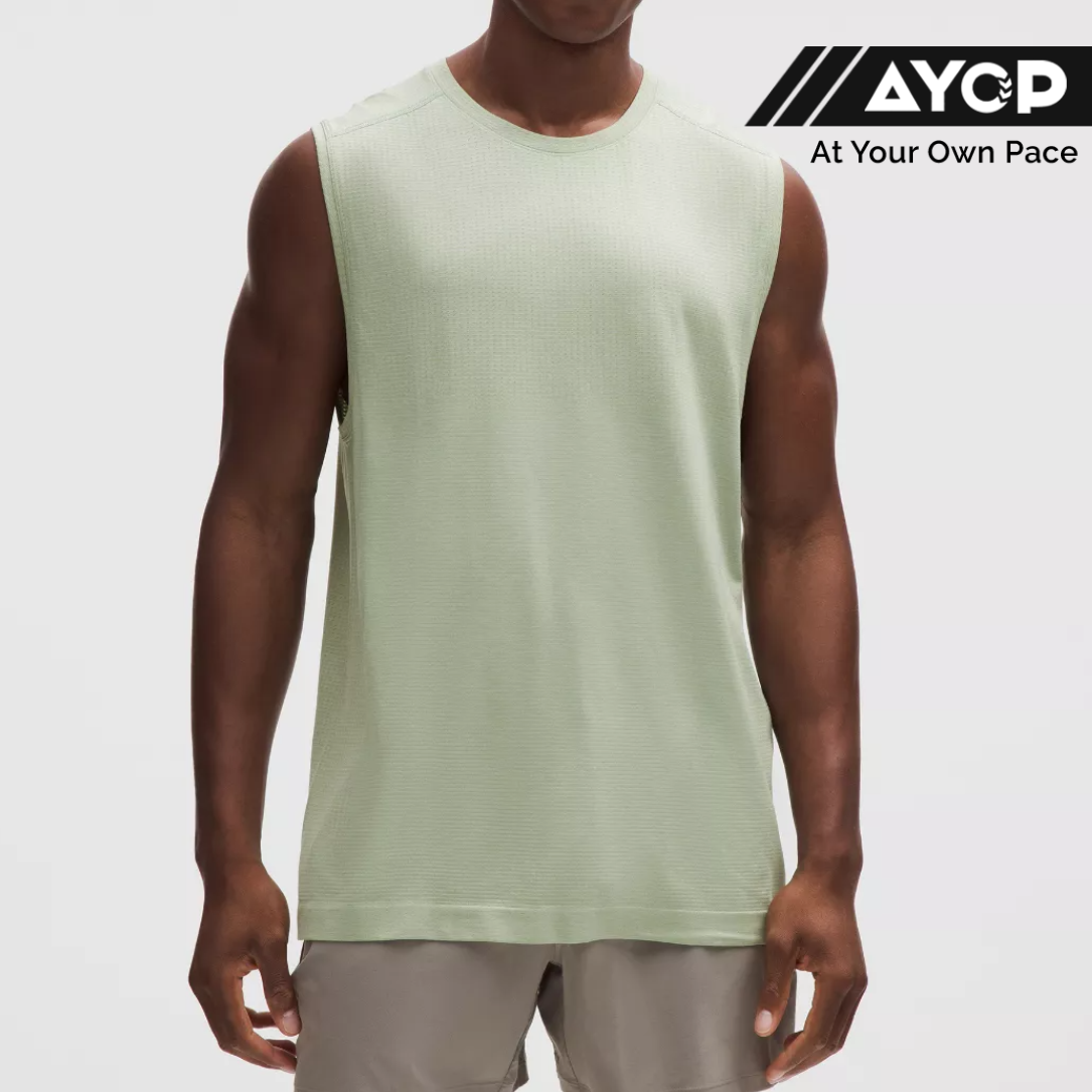 Lululemon Metal Vent Sleeveless Men's T-Shirt - Ocean Air
