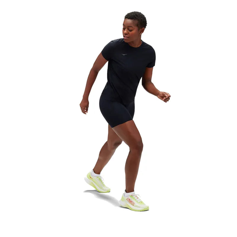 Hoka Airolite Running Short Sleeve - Black