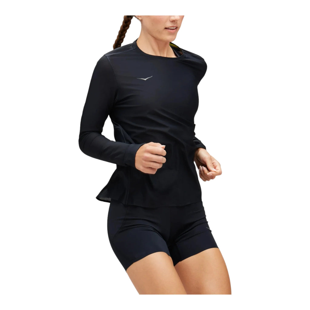 Hoka Airolite Running Long Sleeve - Black