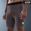 Nedao VelocityX 1/2-Length Pro 7-inch Men's Tights - Mountain Brown