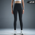 Nedao Skin+ Motion Pocket Women's Running Legging - Graphite Gray
