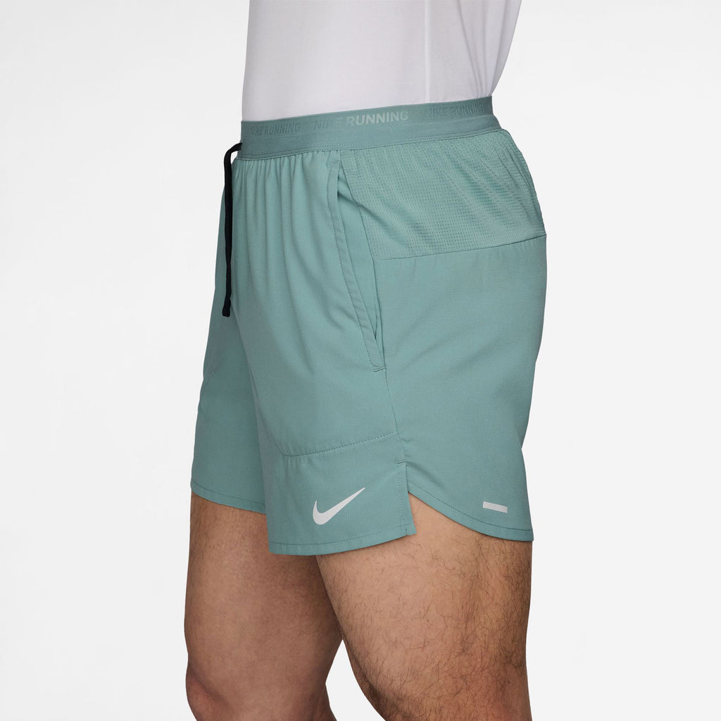 Nike Dri-FIT Stride 5 Inch Brief-Lined Men's Running Short - Cannon