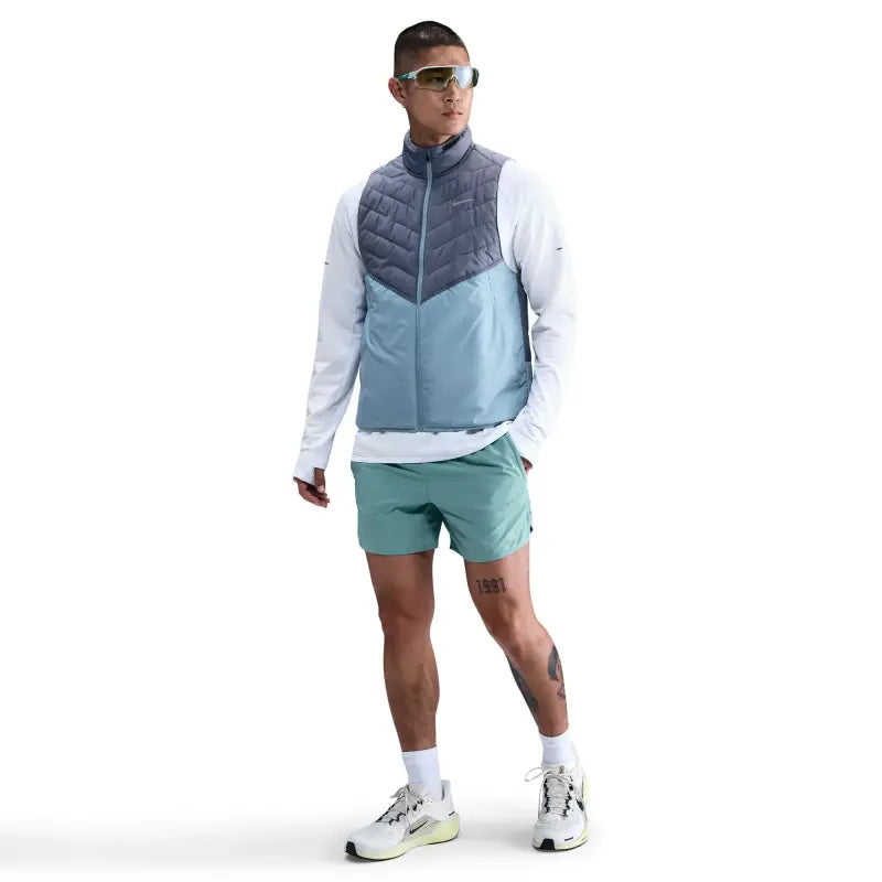 Nike Dri-FIT Stride 5 Inch Brief-Lined Men's Running Short - Cannon
