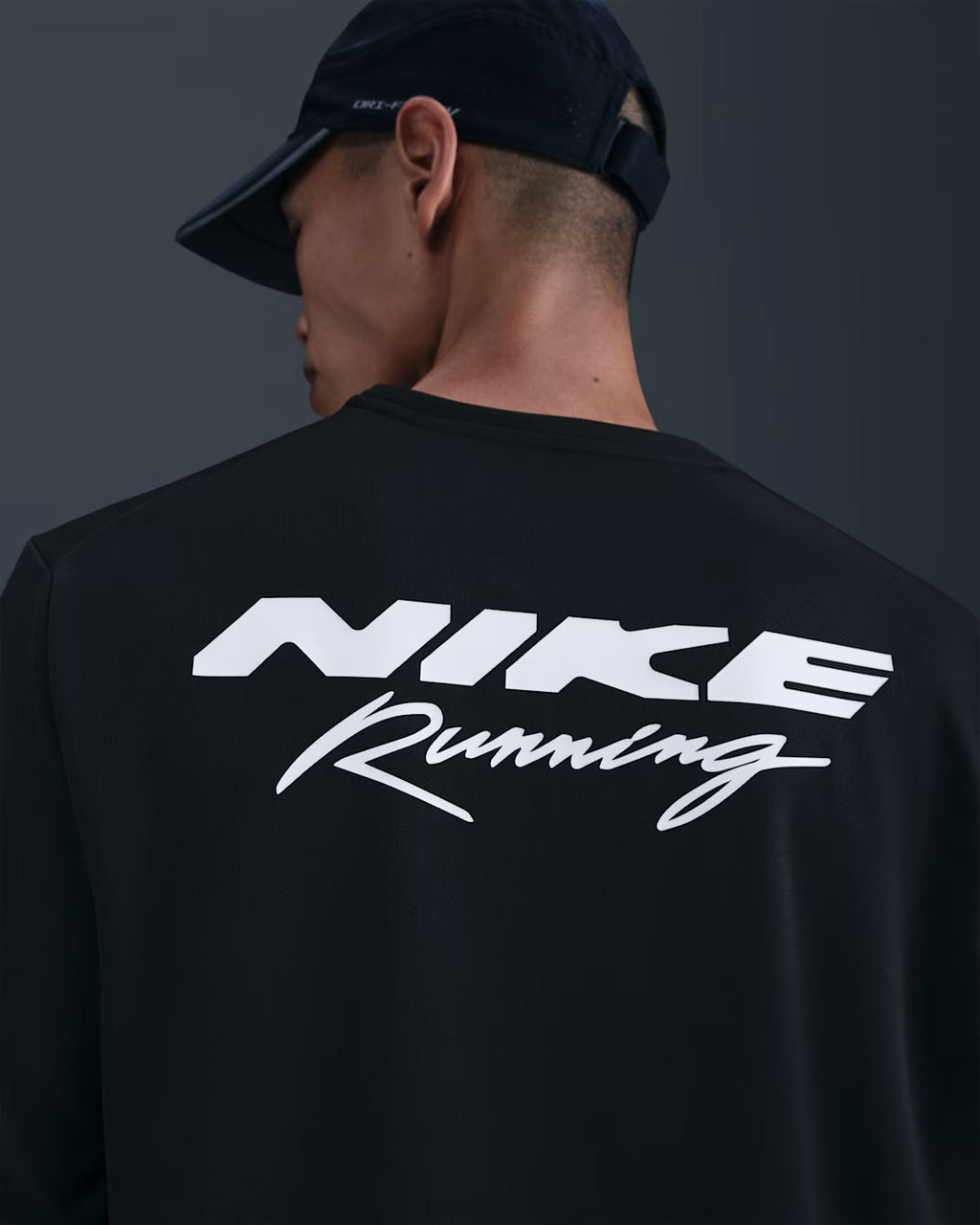 Nike Dri-FIT UV Miler Men's Long Sleeve - Black