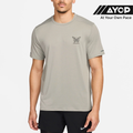 Nike Rise 365 Running Division Dry-Fit Short Sleeve - Grey