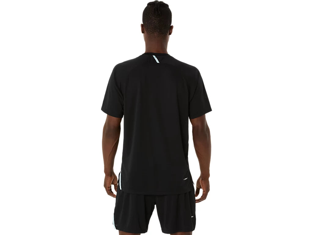 Asics Actibreeze Vented Performance Men's Short Sleeve - Black