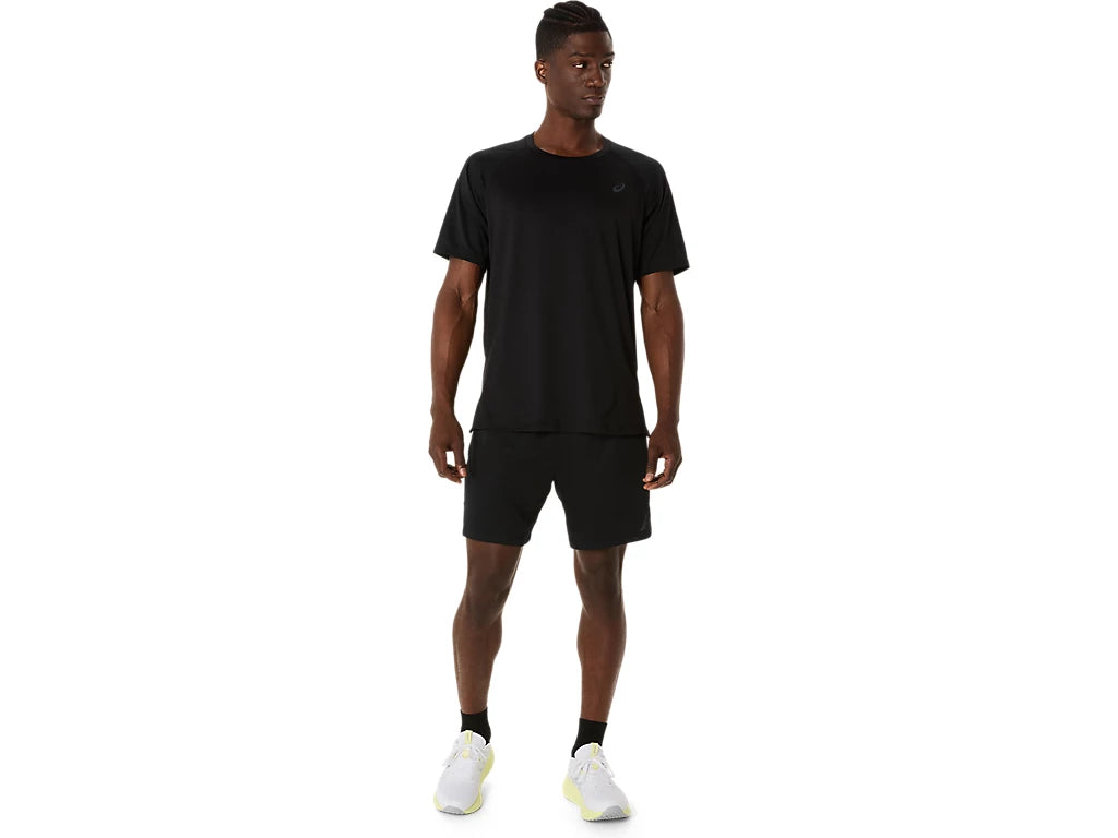Asics Actibreeze Vented Performance Men's Short Sleeve - Black