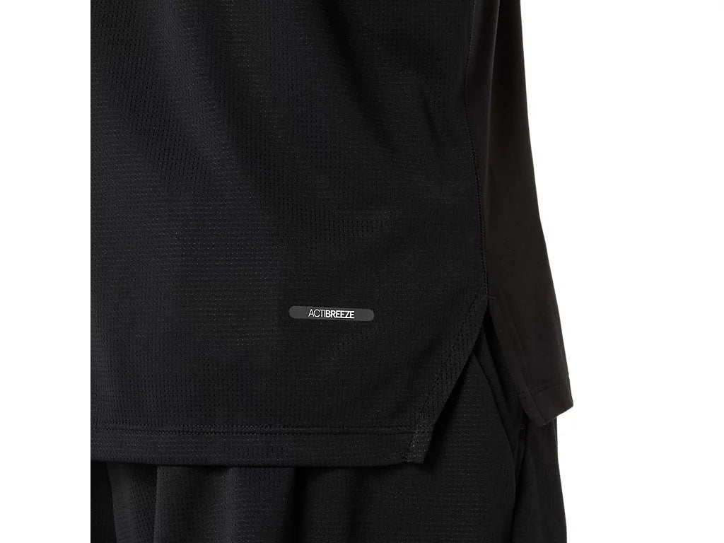Asics Actibreeze Vented Performance Men's Short Sleeve - Black