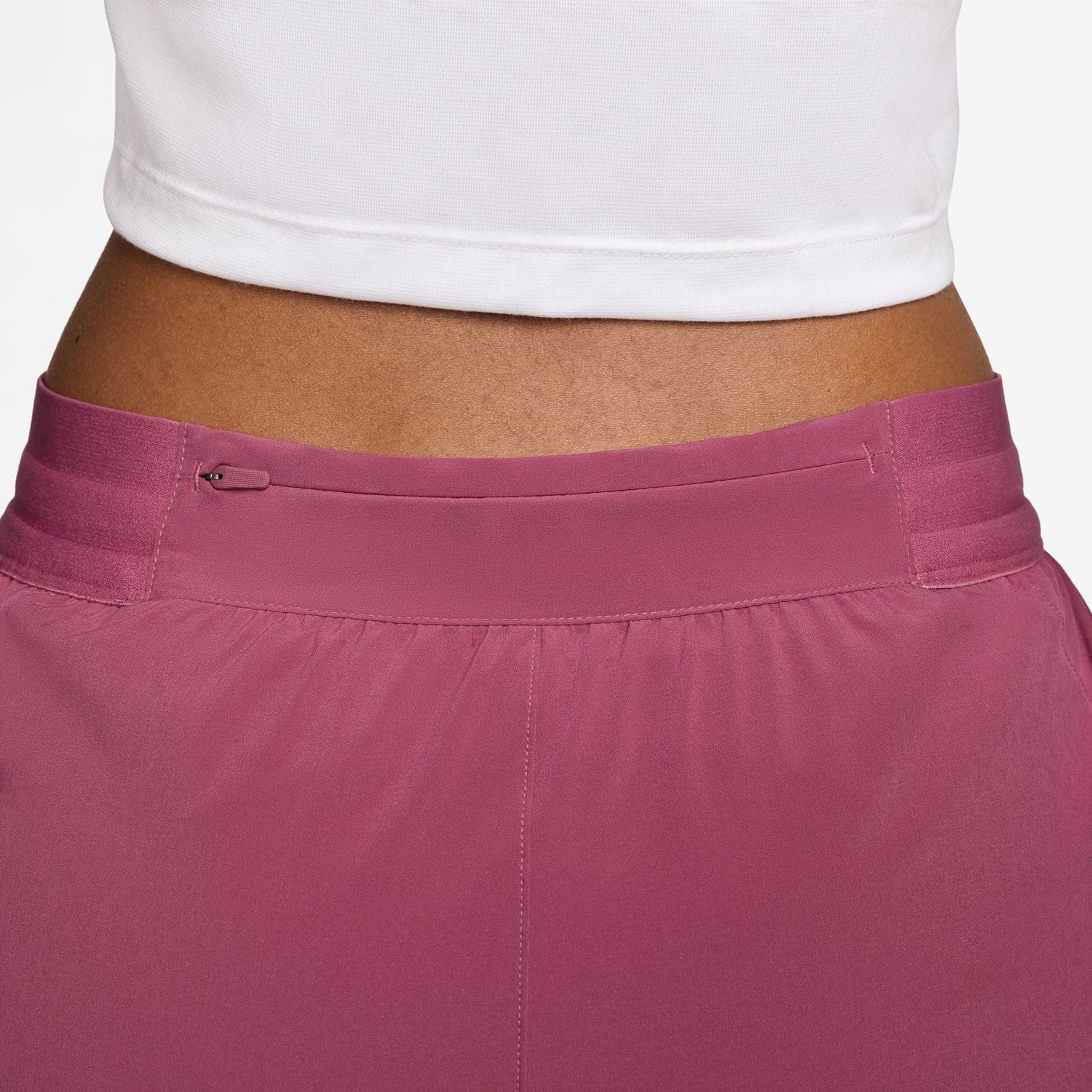 Nike Dri-FIT Swift Mid Rise 2-in-1 Women's Running Short - Sweet Beet